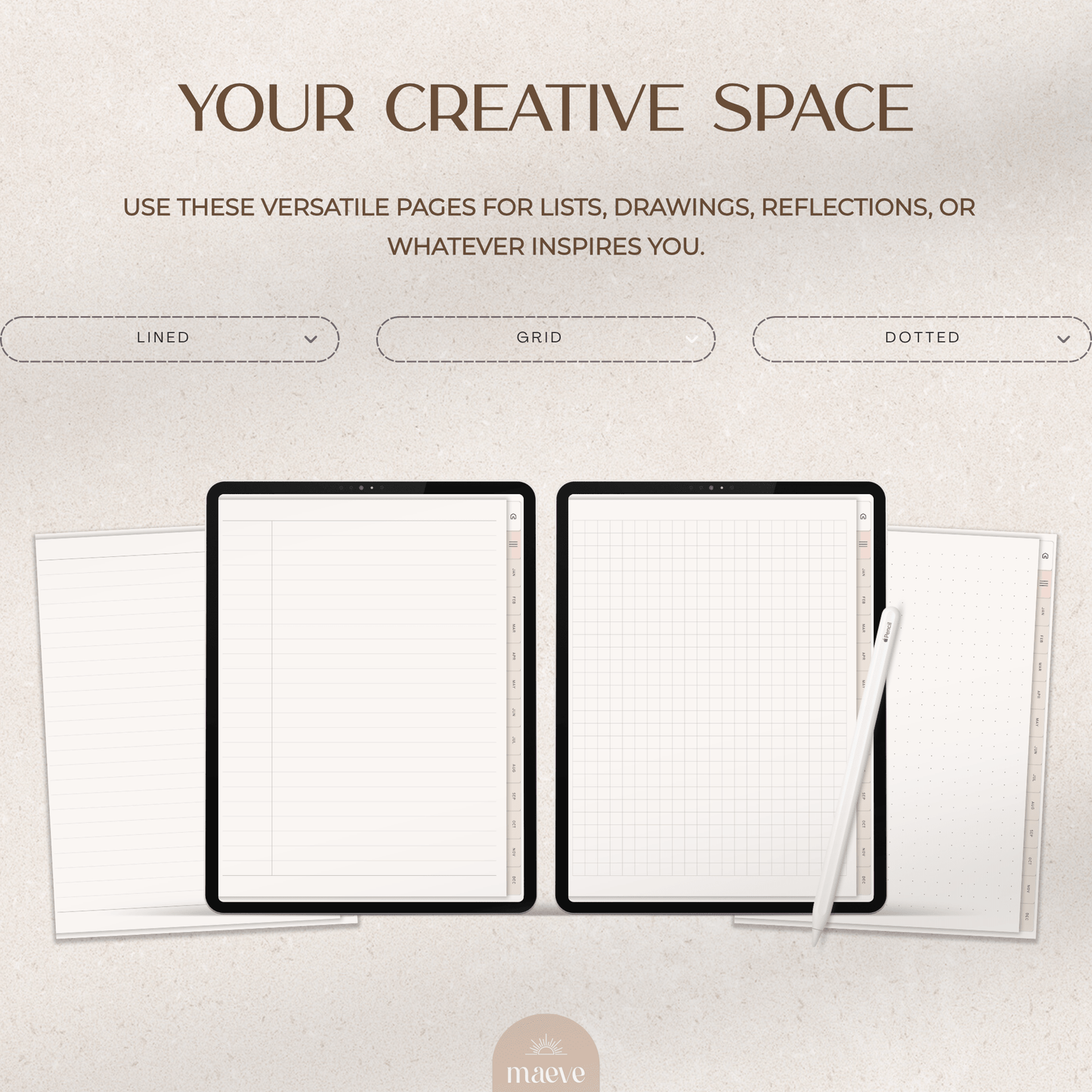 Undated Digital Planner