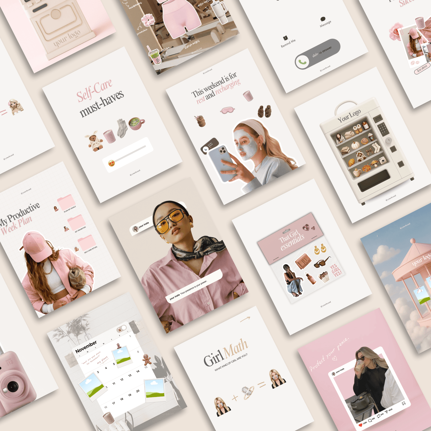 Instagram-Post-Vorlagen | Abonnement