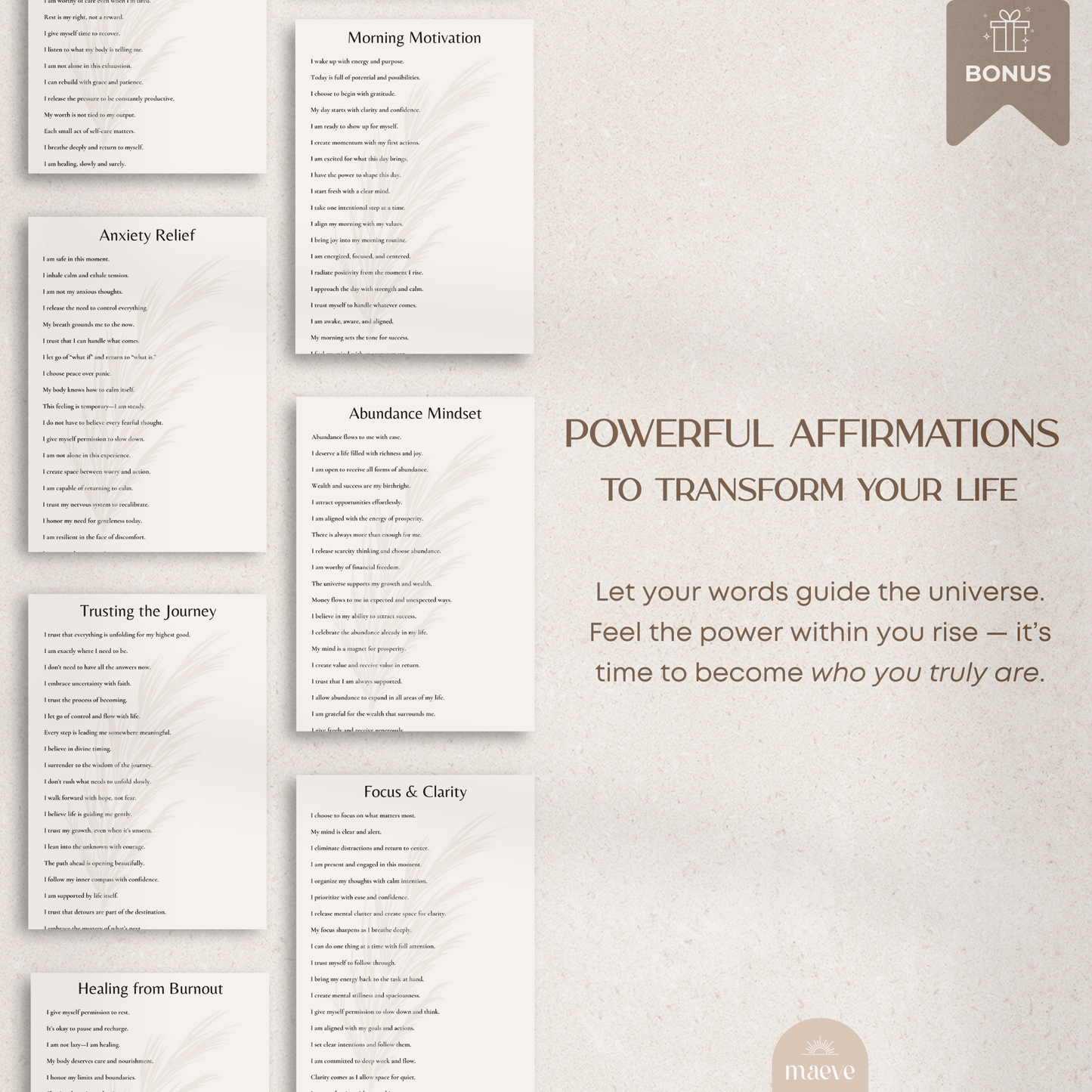 Manifestation Journal