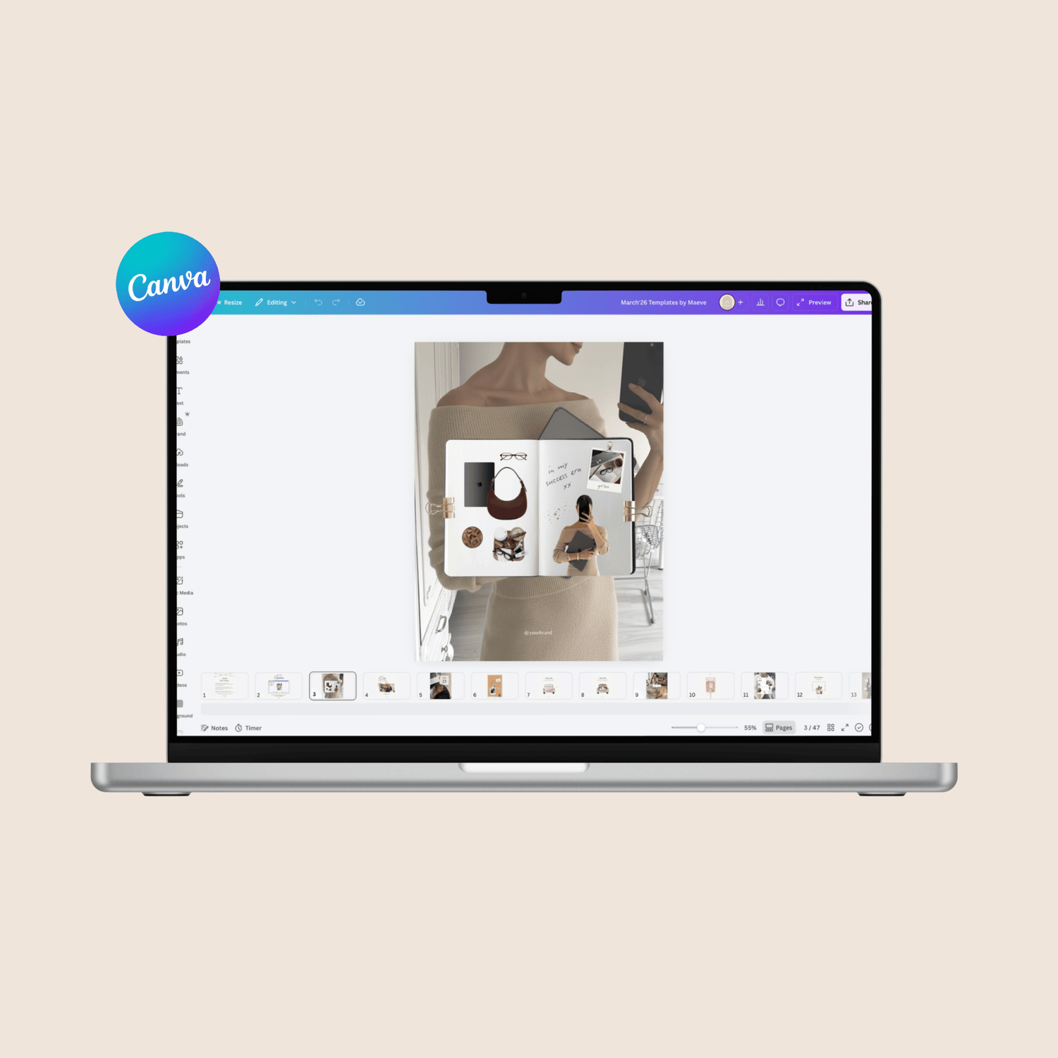 Aesthetic Instagram Templates 