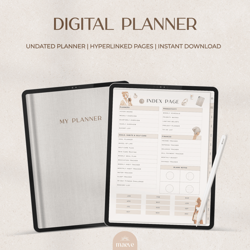 Undated Digital Planner