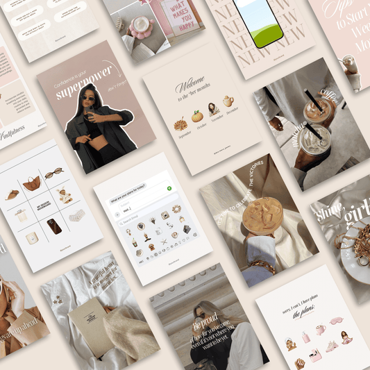 Instagram Post Templates + Bonus 🎀