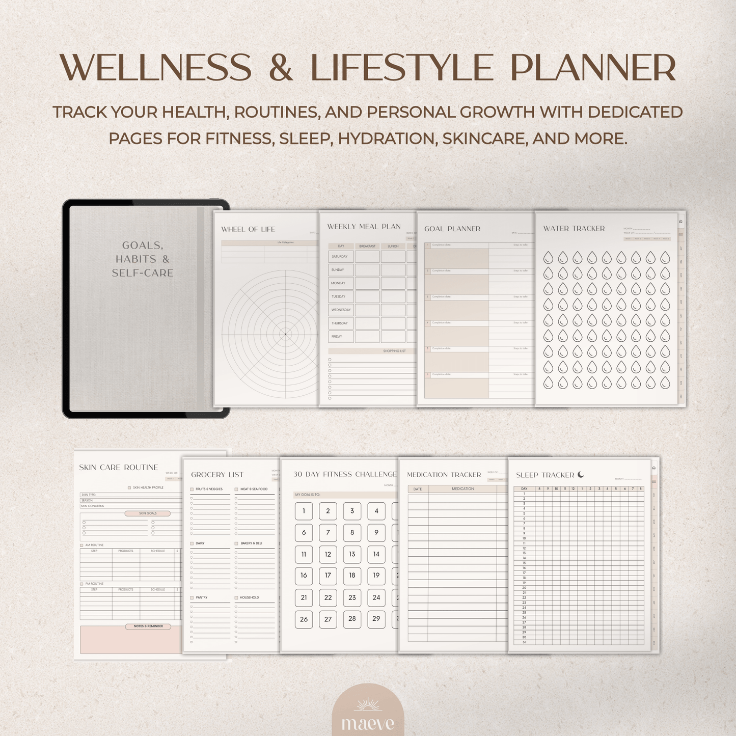 Undated Digital Planner