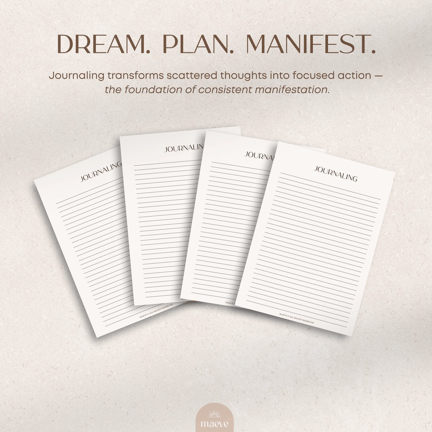 Manifestation Journal