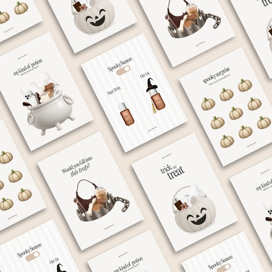 Halloween Instagram Canva Templates 👻