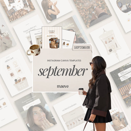 September'26 Instagram Canva Templates