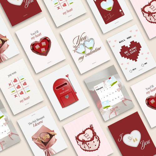 Valentine’s Day Instagram Canva Templates